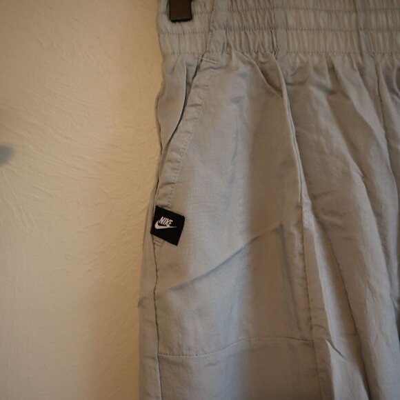 Nike Kids Straight Leg Colorblock Gray Track Pants Size Large - Picture 4 of 7